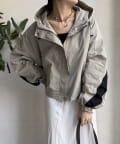 DOUDOU(ドゥドゥ) 【WEB限定】切替マウンテンパーカー