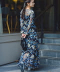 Kastane(カスタネ) 【結婚式/オケージョンドレス】embroidery organdy dress