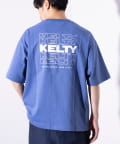 FREDY & GLOSTER(フレディ アンド グロスター) 【KELTY×GLOSTER】別注バックタイポロゴプリントTシャツ ワンポイント