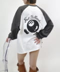 WHO’S WHO gallery(フーズフーギャラリー) 【UNISEX/ユニセックス】COOPER FACTビリヤードラグランロンTEE