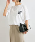 RIVE DROITE(リヴドロワ) 【大人カジュアルに】SURF LOGO Tシャツ