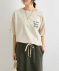 RIVE DROITE(リヴドロワ) 【大人カジュアルに】SURF LOGO Tシャツ