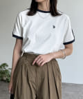 CPCM(シーピーシーエム) 【U.S. POLO ASSN.】袖ライン半袖T