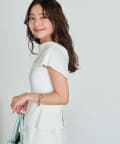 La boutique BonBon(ラブティックボンボン) 【人気スタッフmiki監修】ジップ２WAYニット