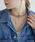 ear PAPILLONNER(イア パピヨネ) 【JUSTINE CLENQUET(ジュスティーヌクランケ)】VERA NECKLACE/ネックレス