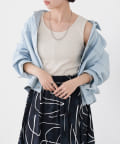 Jena　espace merveilleux(ジェナ　エスパスメルヴェイユ) リブタンクトップ
