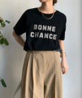 DOUDOU(ドゥドゥ) BONNE CHANCE TEE