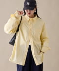 CIAOPANIC TYPY(チャオパニックティピー) 【ユニセックス】ビックシルエットワッシャーコットンブロードシャツ