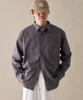 CIAOPANIC TYPY(チャオパニックティピー) 【ユニセックス】ビックシルエットワッシャーコットンブロードシャツ