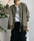 DOUDOU(ドゥドゥ) 【WEB限定】MA1ジャケット