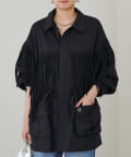 LOUNGEDRESS(ラウンジドレス) 【crinkle crinkle crinkle】 fringe M65 jacket