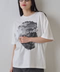 COLONY 2139(コロニー トゥーワンスリーナイン) クラウドプリントTシャツ
