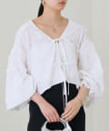LOUNGEDRESS(ラウンジドレス) 【crinkle  crinkle crinkle】3D embroidery bolero