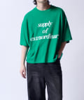Lui's(ルイス) 【Neucon/ニューコン】メッセージグラフィッククロップドBIGT