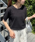 CIAOPANIC TYPY(チャオパニックティピー) コンパクトドライタッチクルーニット