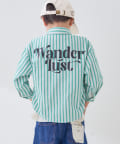 CIAOPANIC TYPY(チャオパニックティピー) 【KIDS】バックロゴアソートストライプ柄シャツ