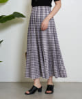 Jena　espace merveilleux(ジェナ　エスパスメルヴェイユ) プリーツチェックスカート