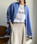 DOUDOU(ドゥドゥ) 【新色追加】JES'EN FICHEフロッキーロゴTEE