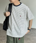 CPCM(シーピーシーエム) 【U.S. POLO ASSN.】1ポイント刺繍半袖T