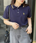 CPCM(シーピーシーエム) 【U.S. POLO ASSN.】1ポイント刺繍ポロシャツ