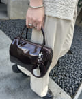 mystic(ミスティック) loti エナメルボストンBAG