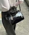 mystic(ミスティック) loti エナメルボストンBAG
