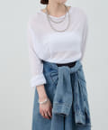 SHENERY(シーナリー) 《追加生産決定！》《1枚でもレイヤードでも》シアーロンTee