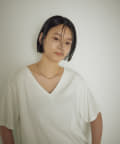 earthy_(アーシー) VネックオーバーTEE