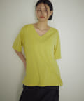 earthy_(アーシー) VネックオーバーTEE