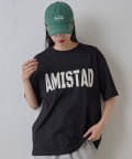 COLONY 2139(コロニー トゥーワンスリーナイン) 立体プリントロゴTシャツ