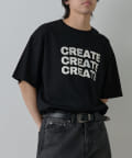 COLONY 2139(コロニー トゥーワンスリーナイン) 箔プリントロゴTシャツ