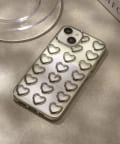 Lattice(ラティス) メタルハートスマホケース(iPhone13/14)