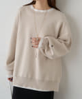 PUAL CE CIN(ピュアルセシン) 【SET ITEM】シンプルニット+カットソーセット