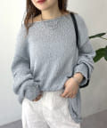 mystic スラブシアースキッパーニット スラブシアースキッパーニット（ニット/セーター）｜mystic