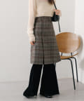 OUTLET(アウトレット) 【Kastane】ジャガードチェック2wayワンピース