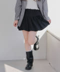NICE CLAUP / OLIVE des OLIVE OUTLET(ナイスクラップ  / オリーブ デ オリーブ アウトレット) 【春の新作】【OUTLET限定】リボンバルーンミニスカート