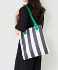 BIRTHDAY BAR(バースデイバー) STRIPE MARKET BAG