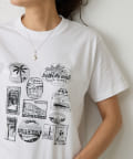 BEARDSLEY(ビアズリー) 《FRIPIER》スーベニールプリントTee