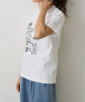 tシャツ 「FRIPIER」スーベニールプリントTee レディース セール】《FRIPIER》スーベニールプリントTee（Tシャツ