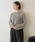 Jena　espace merveilleux(ジェナ　エスパスメルヴェイユ) 【ぴらこ企画カラー登場】スパンコールメッシュニット