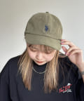 CPCM(シーピーシーエム) 【U.S. POLO ASSN.】1P刺繍ダックキャップ