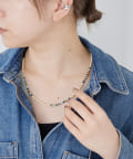 ear PAPILLONNER(イア パピヨネ) 《WEB限定カラーあり》マルチカラーヒシビーズネックレス