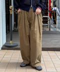 CPCM(シーピーシーエム) 冷感タックワイドパンツ
