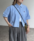 CPCM(シーピーシーエム) 【U.S. POLO ASSN.】短丈シャツ