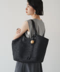 russet(ラシット) 【russet×BEARDSLEYコラボ第２弾】カゴトートバッグ