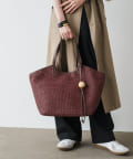 russet(ラシット) 【russet×BEARDSLEYコラボ第２弾】カゴトートバッグ