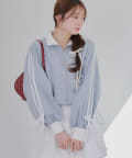 NICE CLAUP / OLIVE des OLIVE OUTLET(ナイスクラップ  / オリーブ デ オリーブ アウトレット) 【春の新作】【OUTLET限定】ラインリボンマンパ