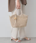 BEARDSLEY(ビアズリー) 《russet×BEARDSLEY》カゴ2wayトートバッグ
