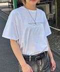WHO’S WHO gallery(フーズフーギャラリー) WEB限定/2サイズ【BLESSYOU/ブレスユー】ピグメント刺繍ロゴTEE