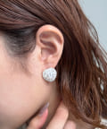 Lattice(ラティス) パールハートピアス